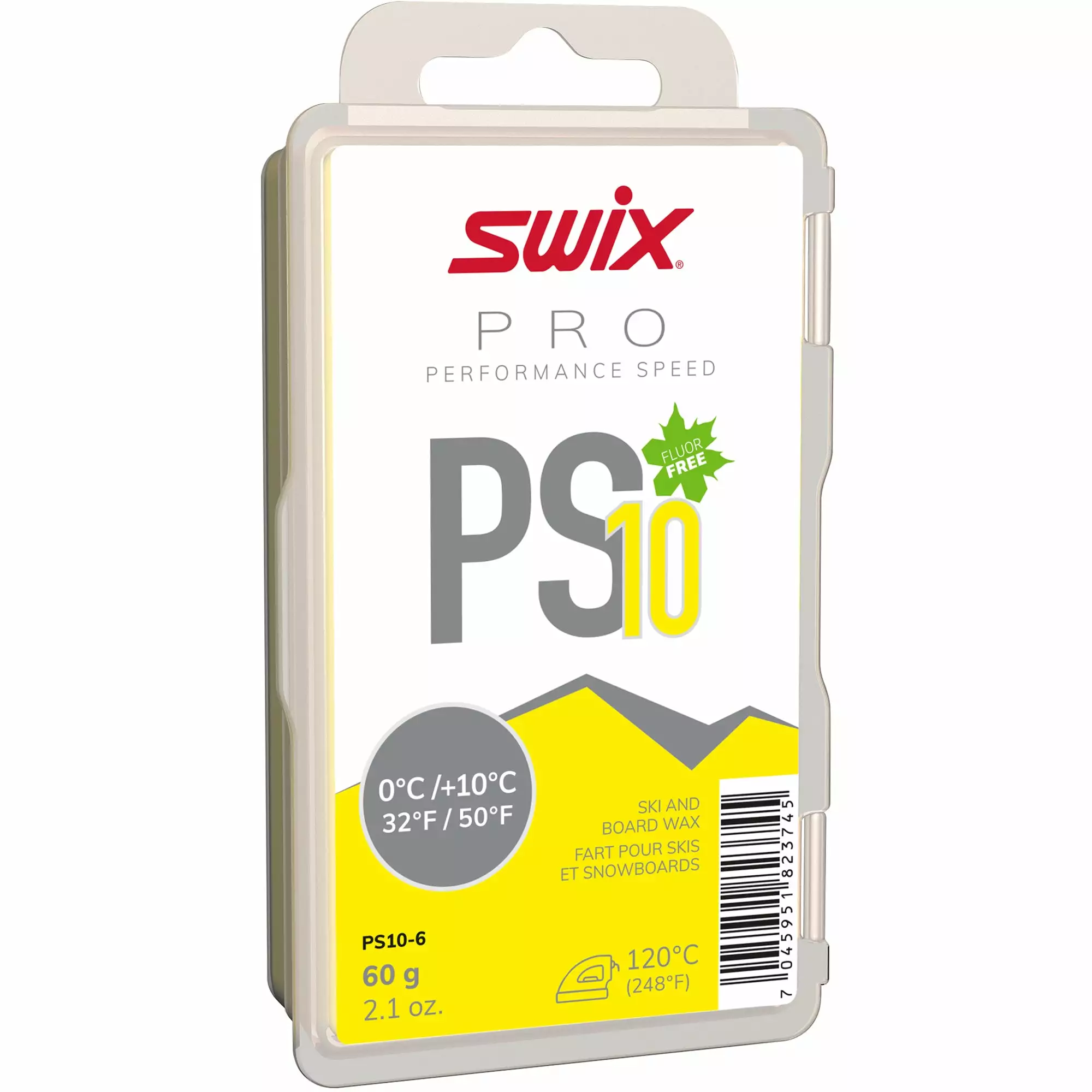 Swix PS10 Yellow 60g - Performance Speed 1 Swix PS10 Yellow 60g - Performance Speed