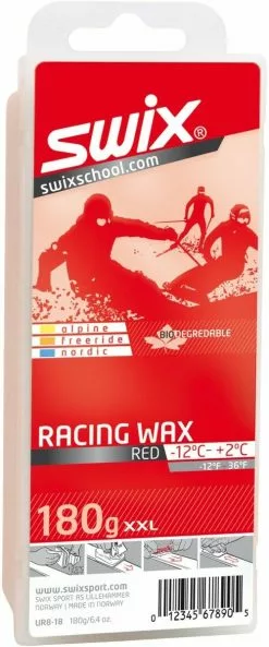 Swix UR8 Red Bio Training Wax - 180g In Retail Packaging