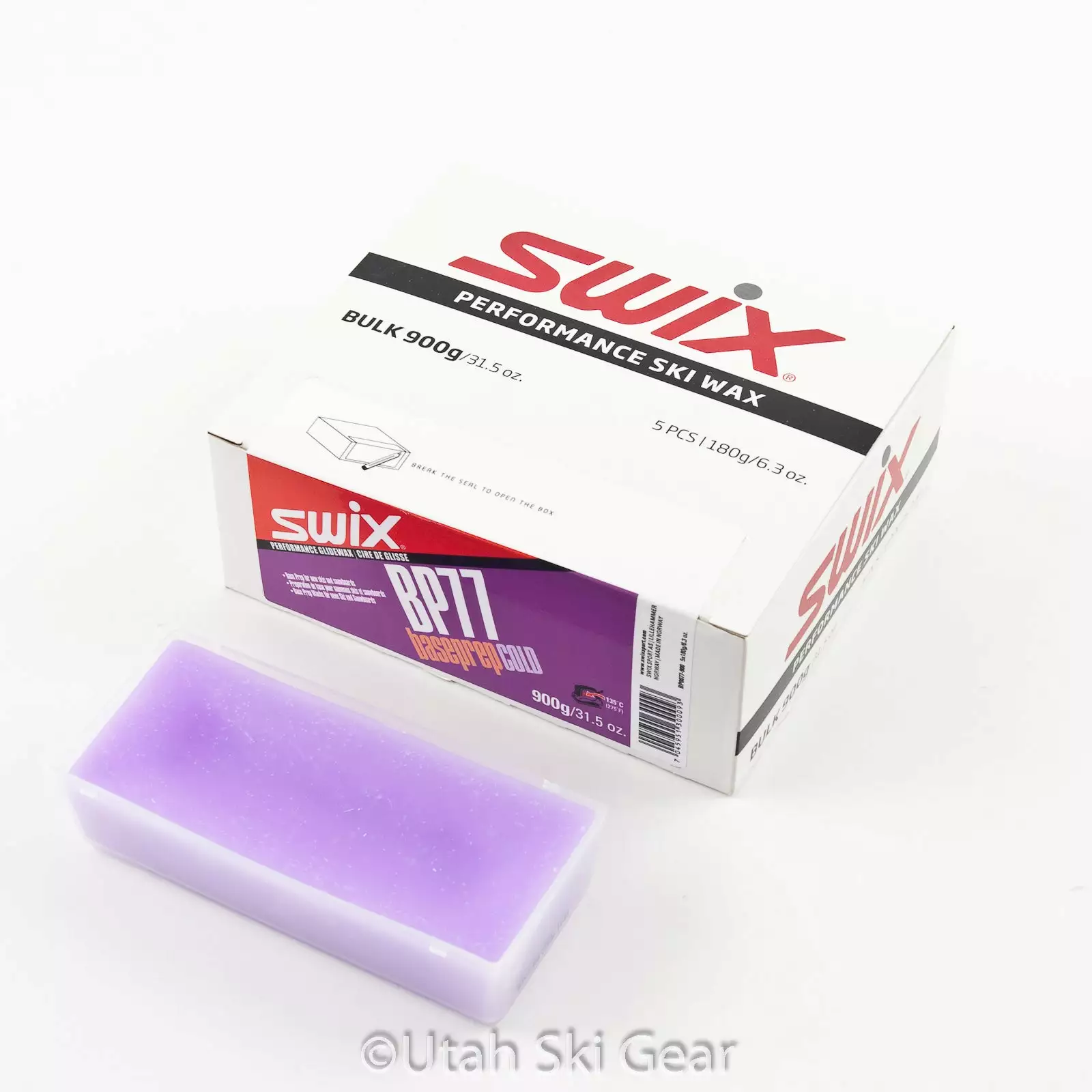 Swix BP77 Base Prep Wax - 900g Bulk 1 Swix BP77 Base Prep Wax - 900g Bulk