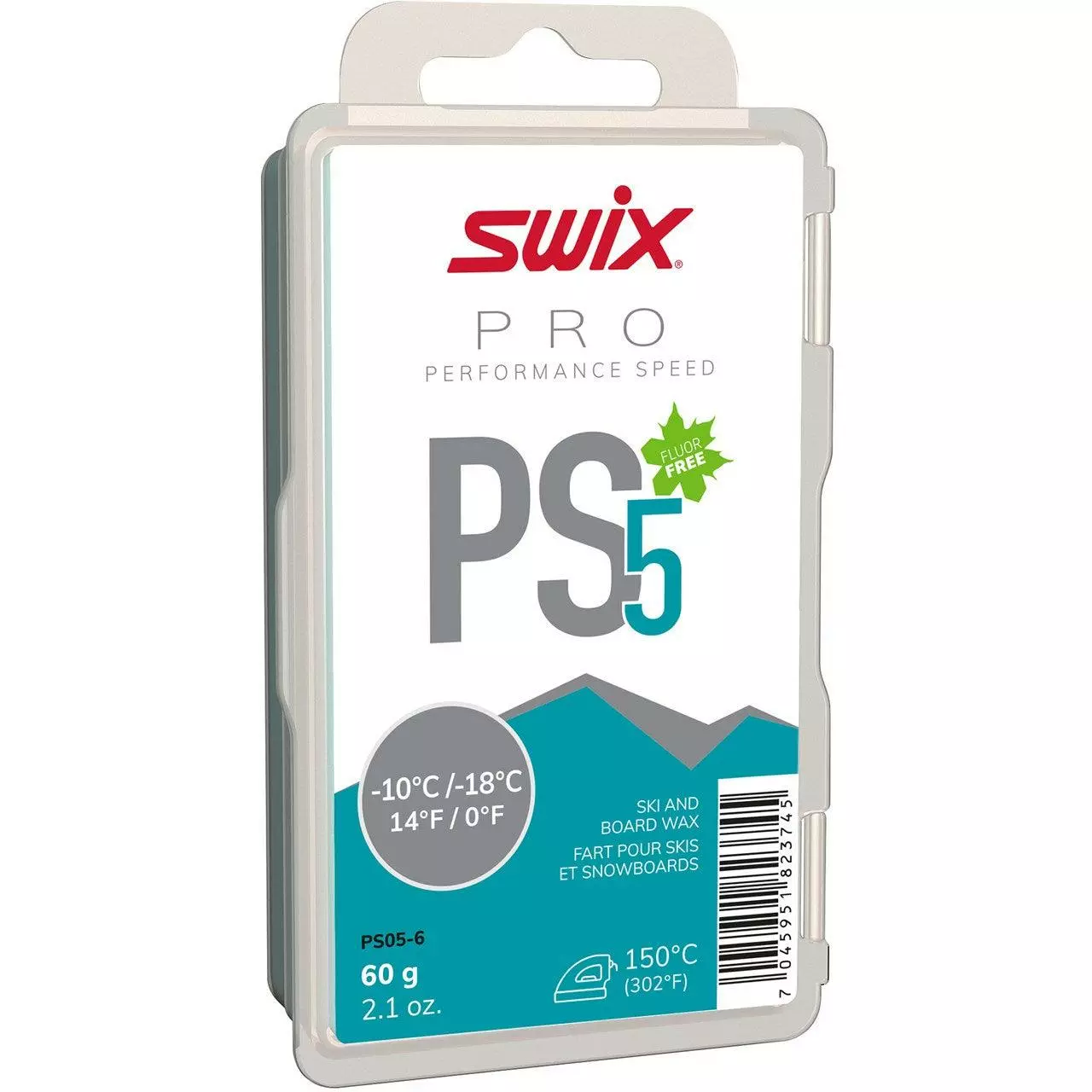 SWIX PS5 Turquoise -10°C/-18°C 60g 1 SWIX PS5 Turquoise -10°C/-18°C 60g