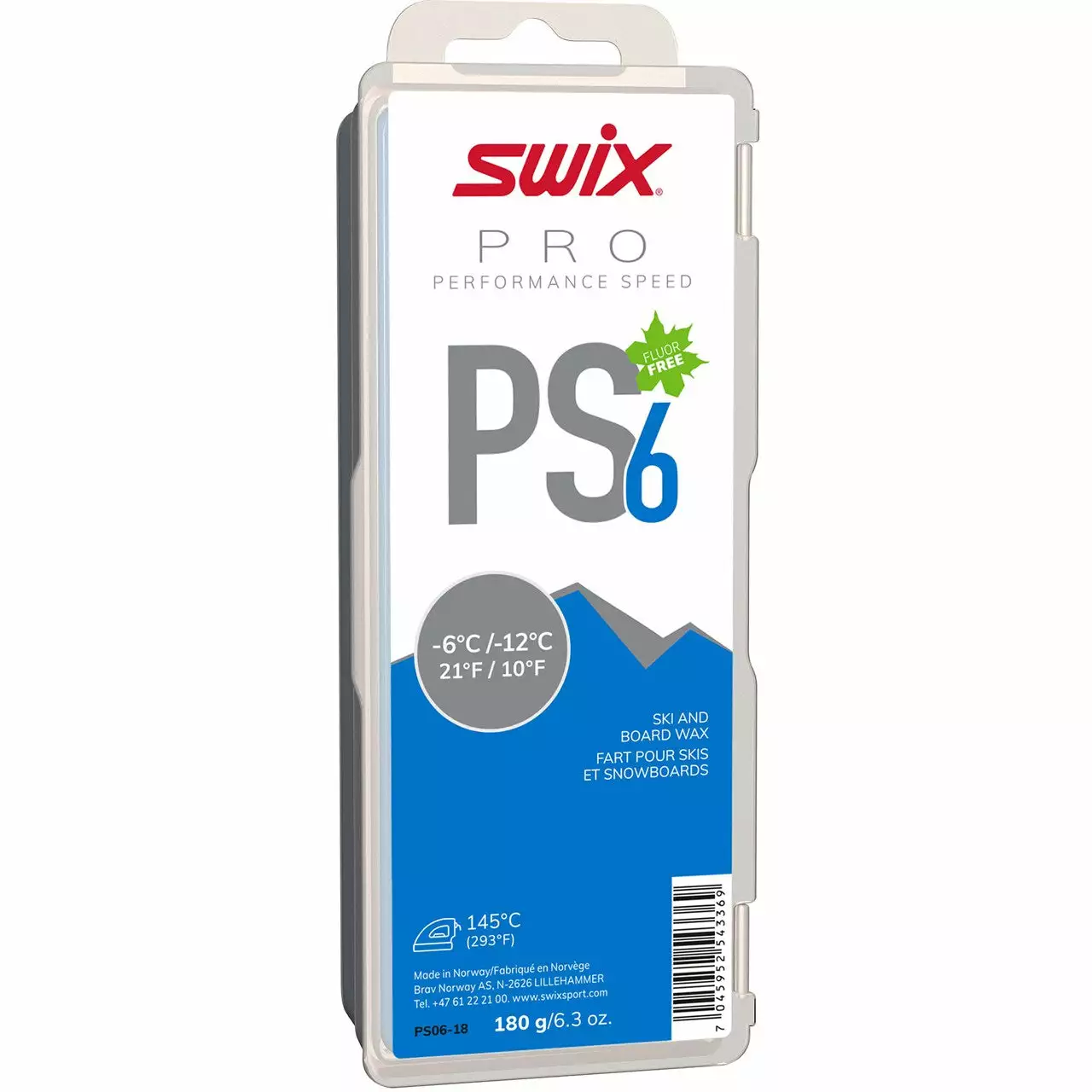 Swix PS6 Blue 180g - Performance Speed 1 Swix PS6 Blue 180g - Performance Speed