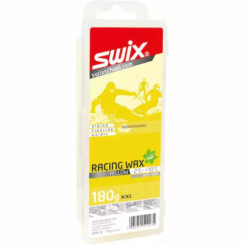 Swix UR10 Yellow Bio Training Wax 180g 1 Swix UR10 Yellow Bio Training Wax 180g